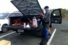 Setting up the Ute