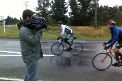 On the bikes