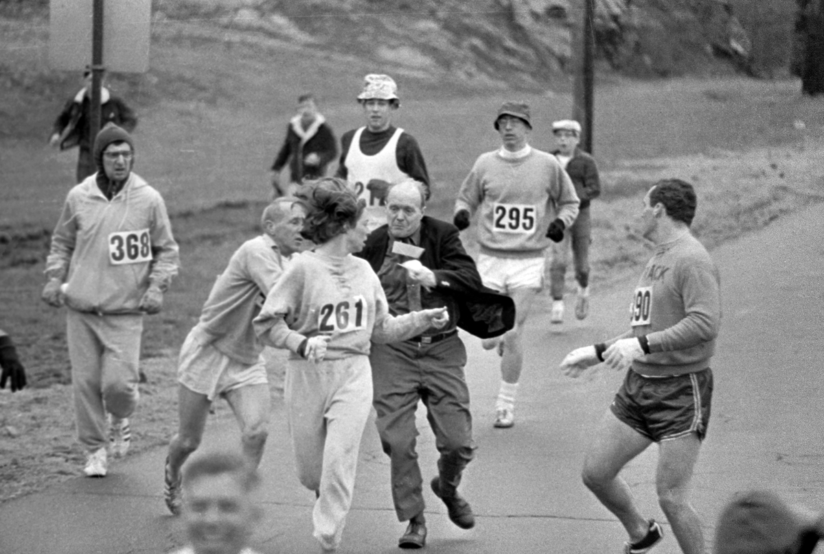 Kathrine Switzer was attacked by a race official